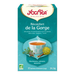 Yogi Tea Réconfort de la Gorge 17 sachets