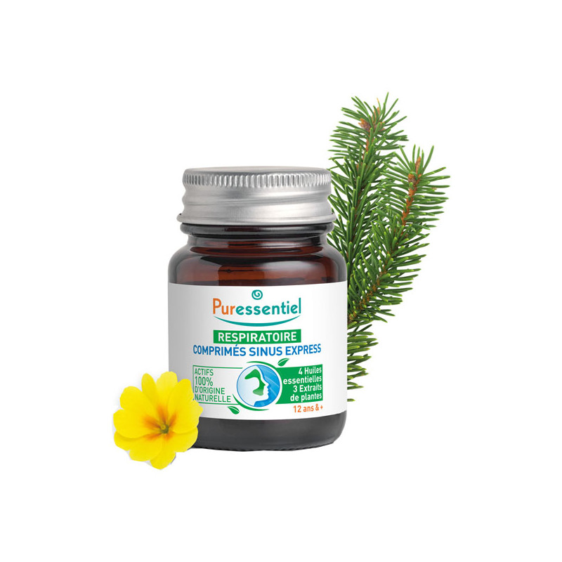Puressentiel Respiratoire Sinus Express 15 comprimés