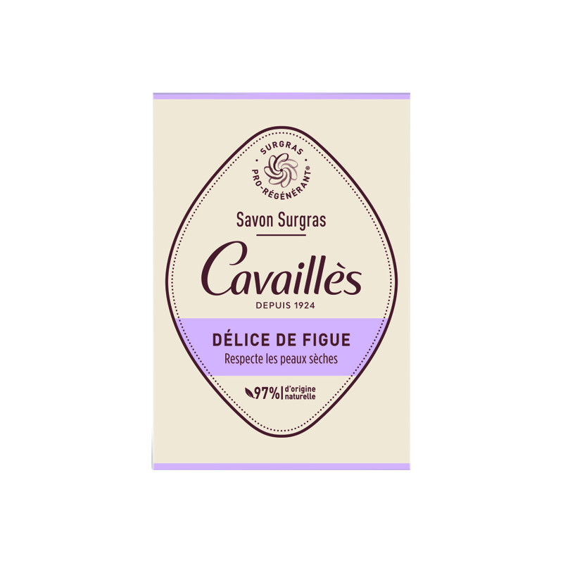 Cavaillès Savon Surgras Délice de Figue 100gr