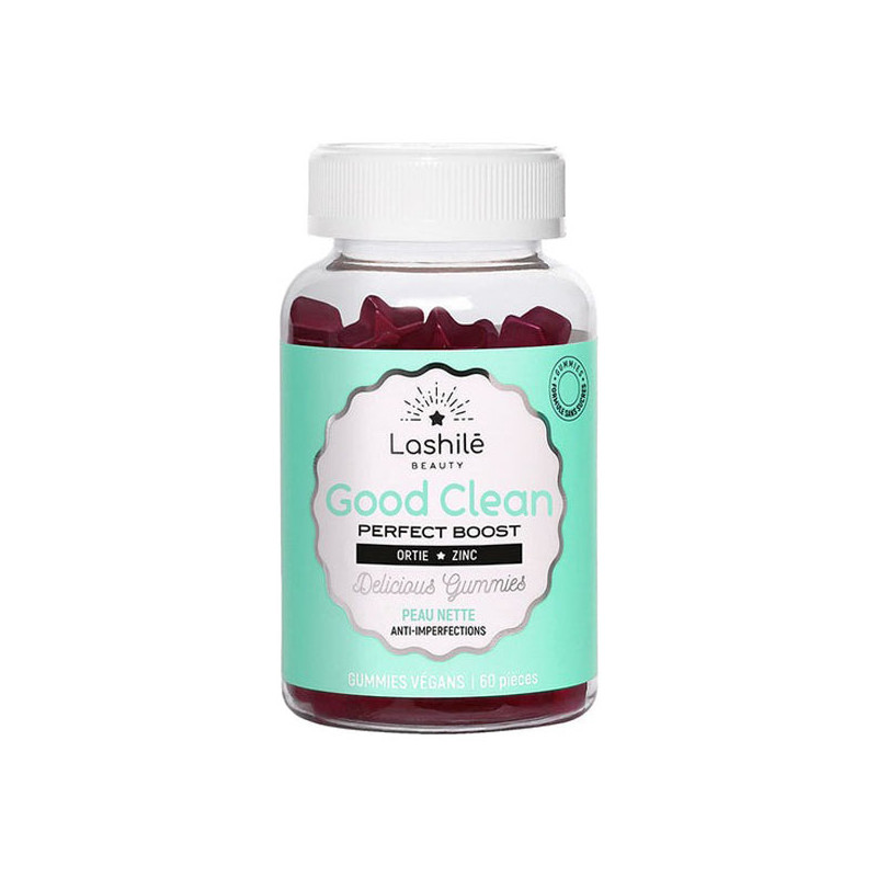 Lashilé Good Clean Perfect Boost peau nette 60 gummies