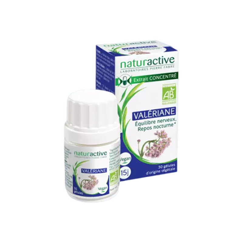 Naturactive Valériane bio 30 gélules