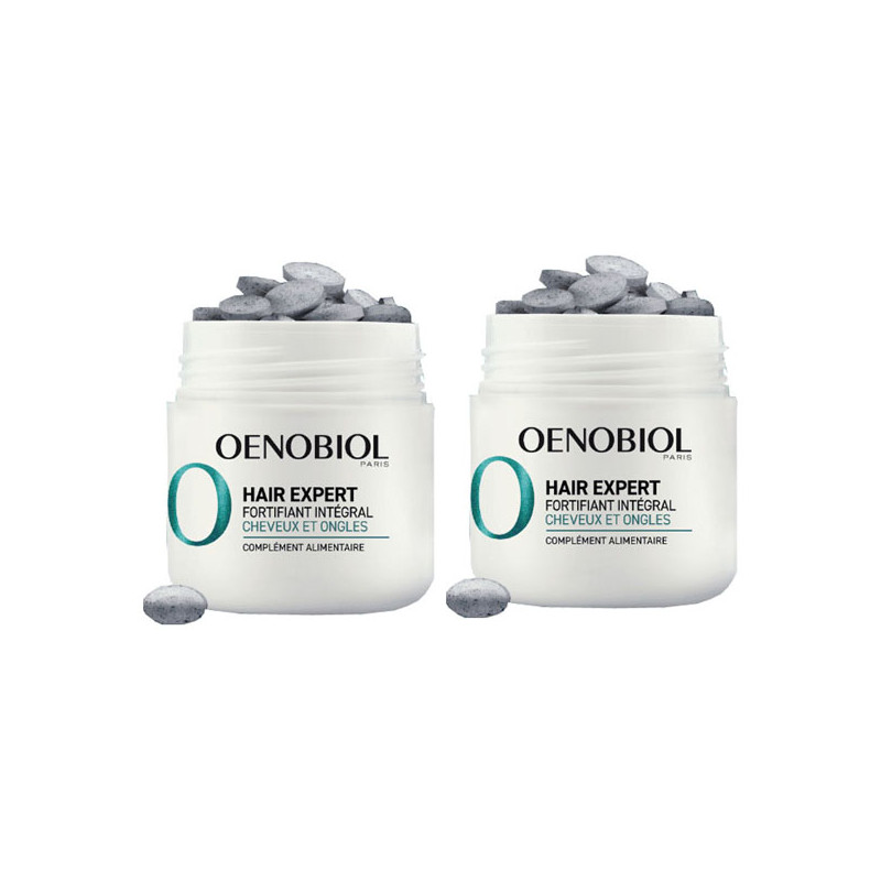 Oenobiol Hair Expert Fortifiant Intégral lot de 2x60 comprimés
