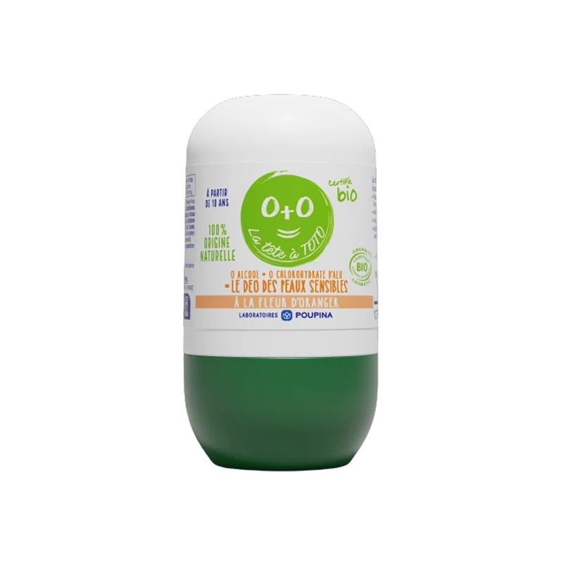 Poupina Le déo peaux sensibles bio fleur d'oranger 50ml