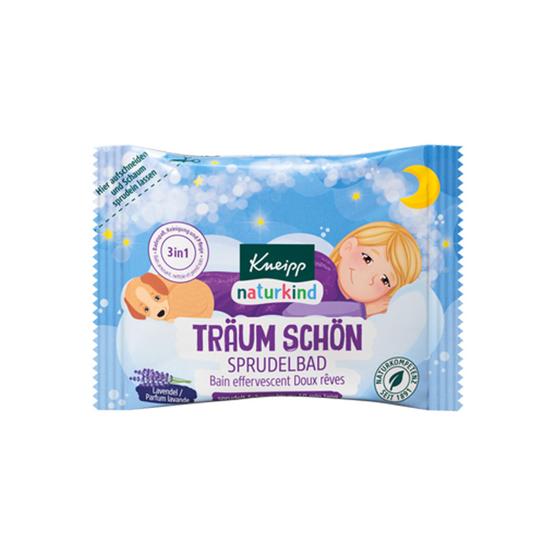 Kneipp Naturkind Bain effervescent doux rêves 80gr