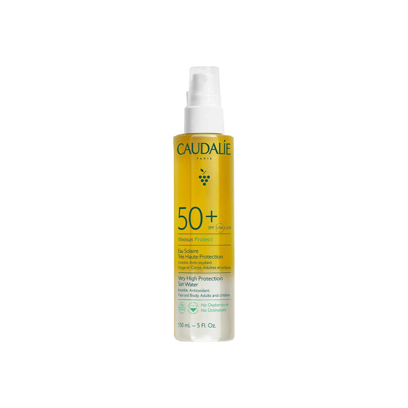 Caudalie Vinosun Protect Eau Solaire très haute protection SPF50+ 150ml