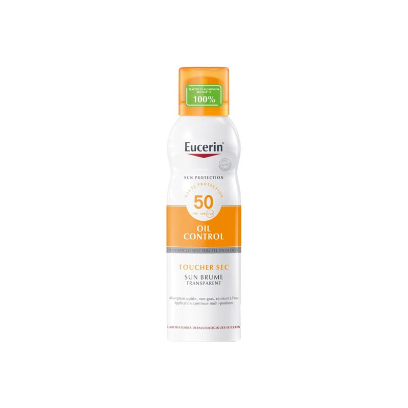 Eucerin Sun Protection Oil Control Brume transparente SPF50 - 200ml