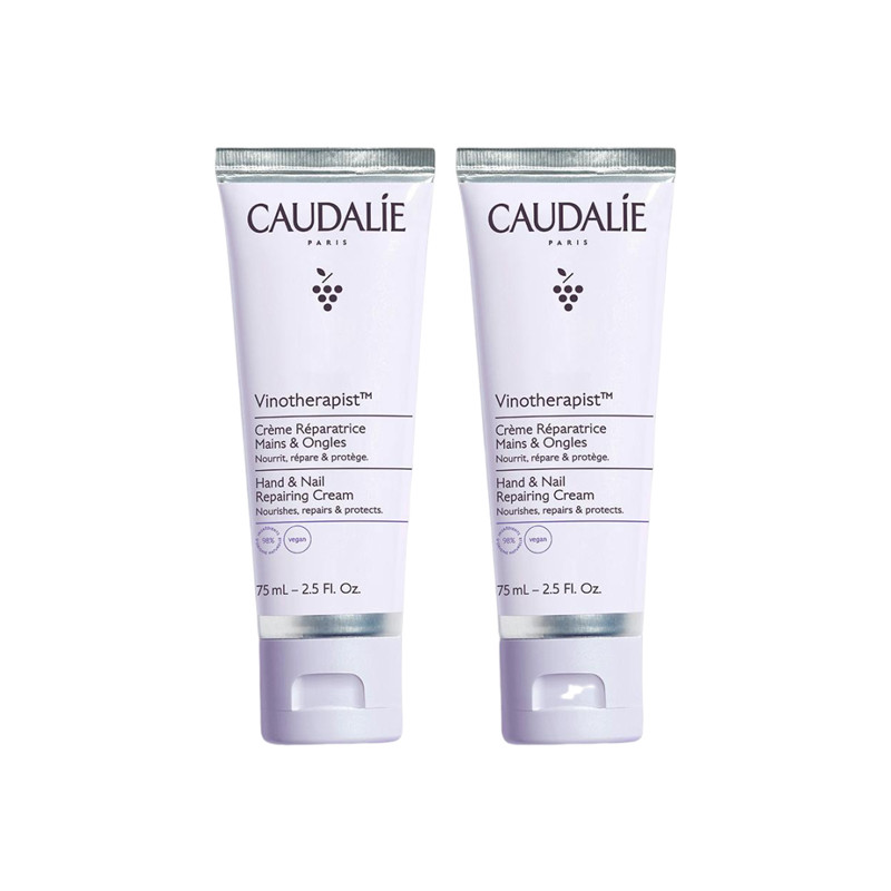 Caudalie Vinotherapist Crème réparatrice mains & ongles lot de 2 x 75ml