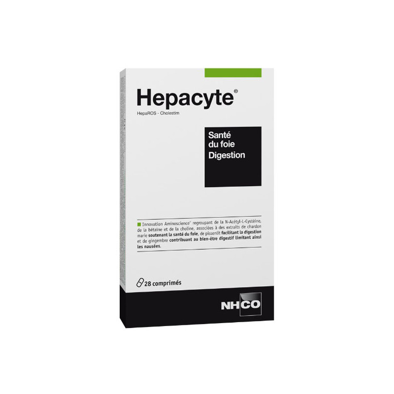 Nhco Hepacyte santé du foie digestion 28 comprimés