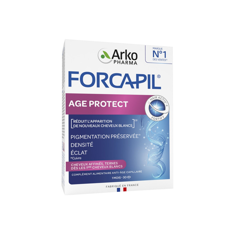 Arkopharma Forcapil Age Protect 30 comprimés
