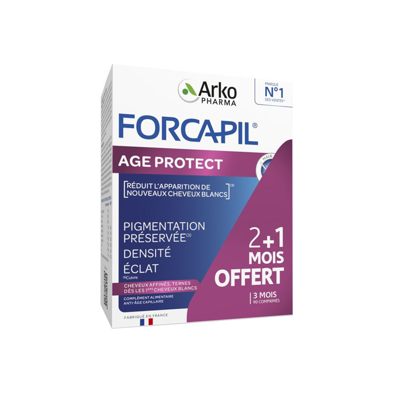 Arkopharma Forcapil Age Protect 90 comprimés