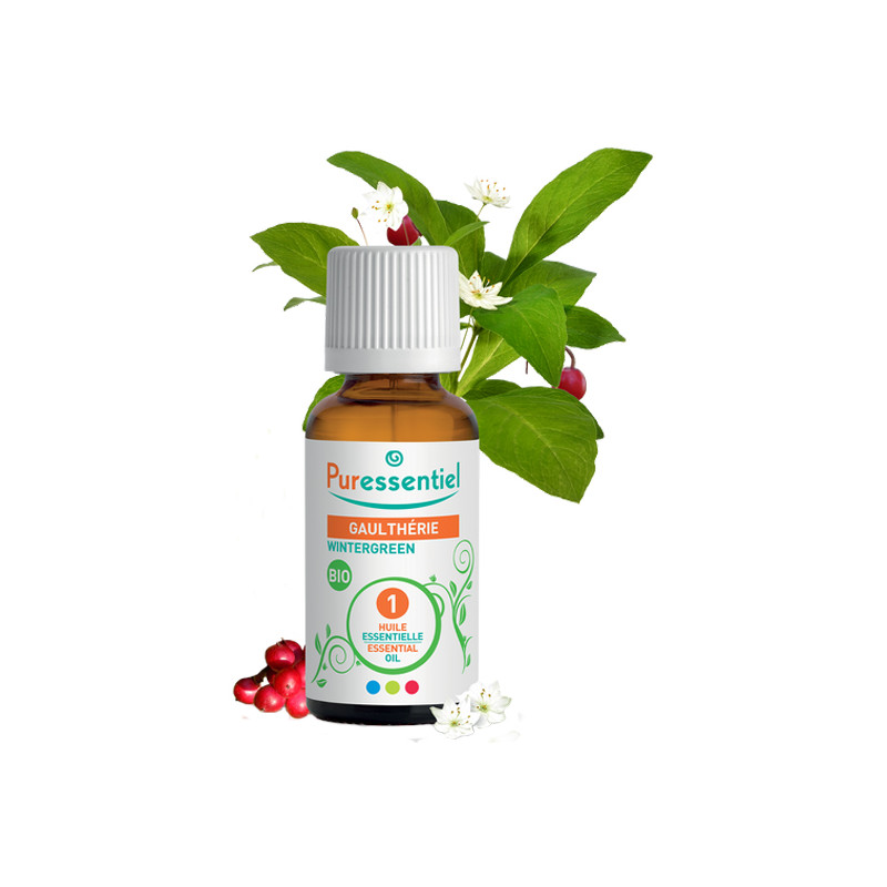 Puressentiel Gaulthérie Huile essentielle bio 30ml