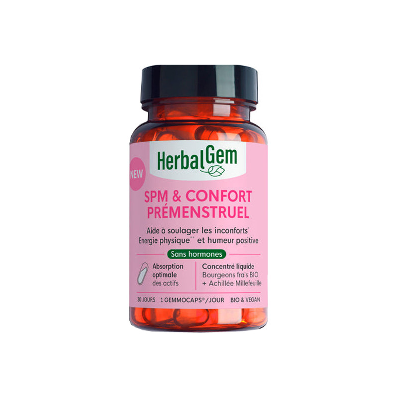 Herbalgem SPM & Confort Prémenstruel bio 30 capsules
