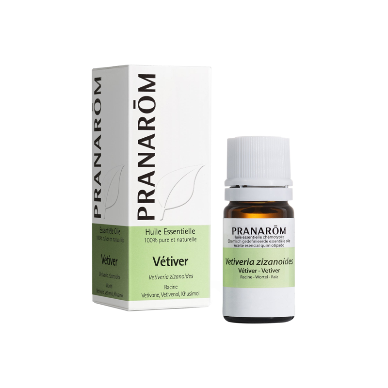 Pranarôm Vétiver huile essentielle 5ml