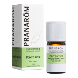 Pranarôm Poivre noir huile essentielle 5ml
