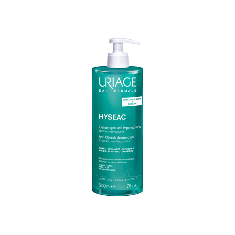 Uriage Hyséac Gel nettoyant anti-imperfections 500ml