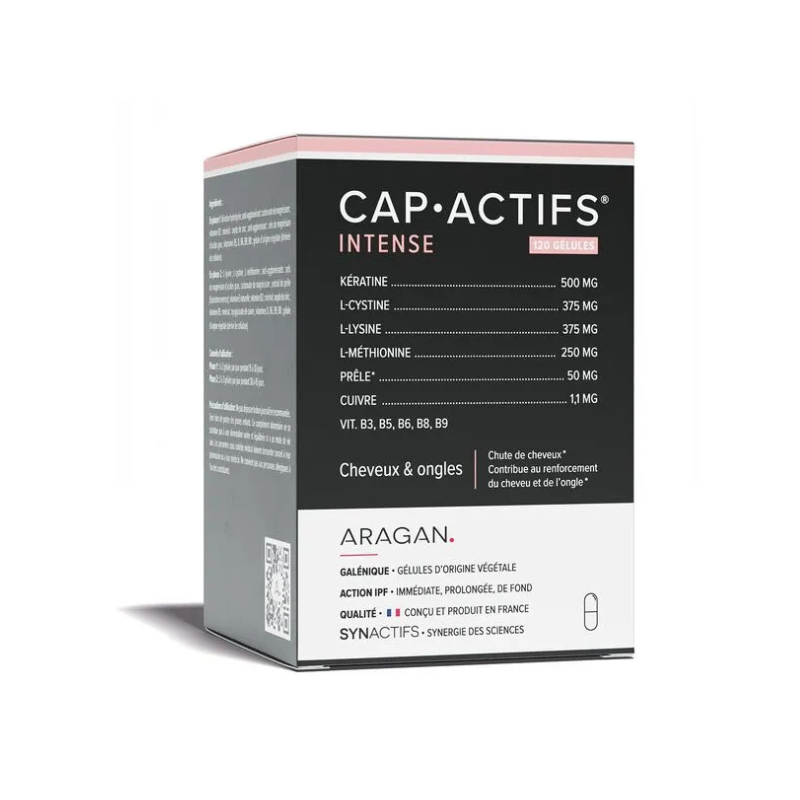 Aragan Synactifs CapActifs Intense Cheveux & ongles 120 gélules