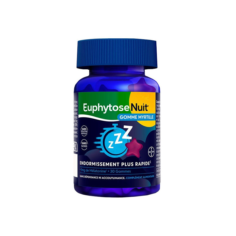 Bayer EuphytoseNuit 30 gommes myrtille