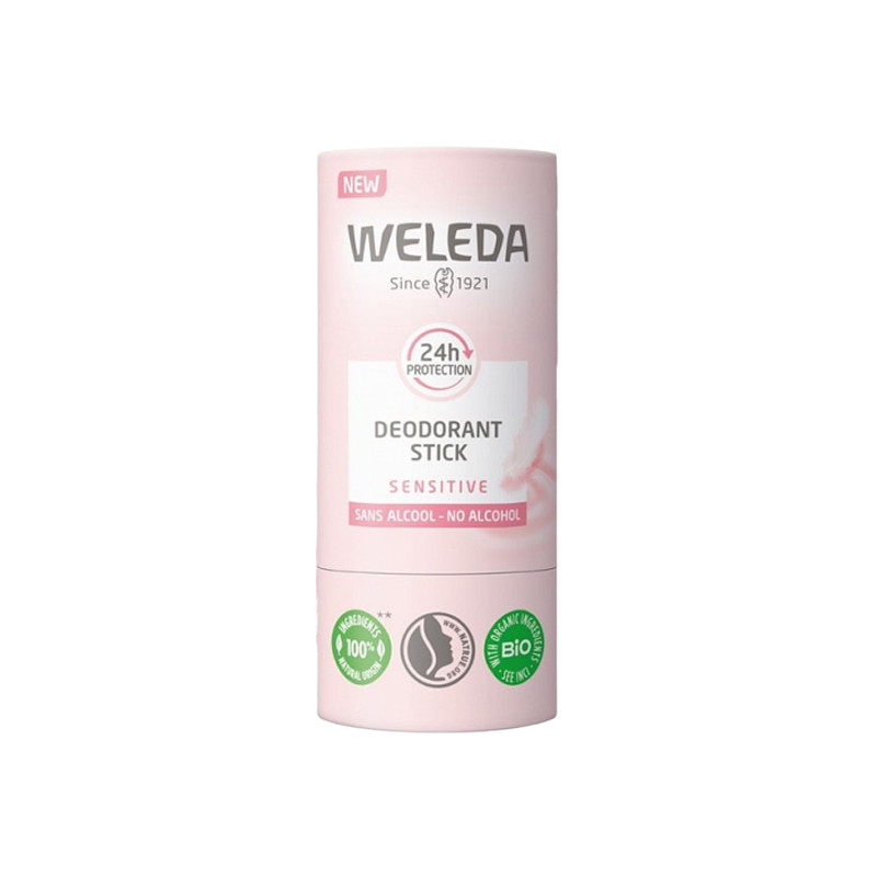 Weleda Déodorant stick sensitive 24h bio 50gr
