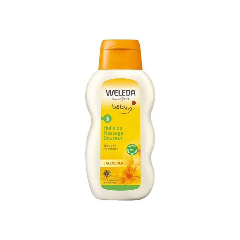 Weleda Baby Huile de massage douceur calendula 200ml