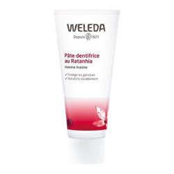 Weleda Pâte dentifrice au ratanhia haleine fraîche 75ml