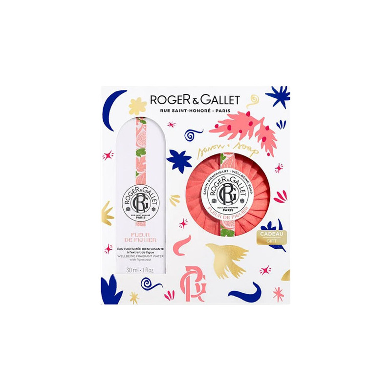 Roger Gallet Coffret Eau parfumée 30ml et Savon fleur de figuier 100gr