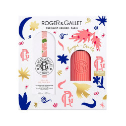 Roger Gallet Coffret Eau parfumée 100ml et Bougie fleur de figuier 75gr