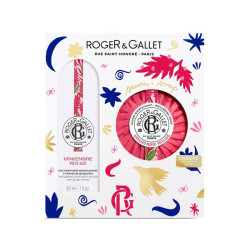 Roger Gallet Coffret Eau parfumée 30ml et Savon gigembre rouge 100gr