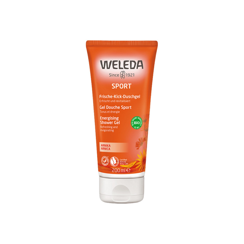 Weleda Sport Gel douche arnica bio 200ml