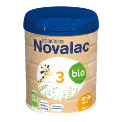Novalac Lait 3ème âge bio 10-36 mois 800gr