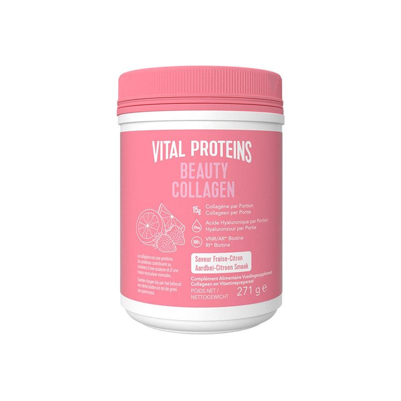 Vital Proteins Beauty Collagen fraise-citron 271gr