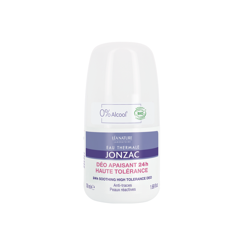 Jonzac Déo apaisant non parfumé 24h bio 50ml