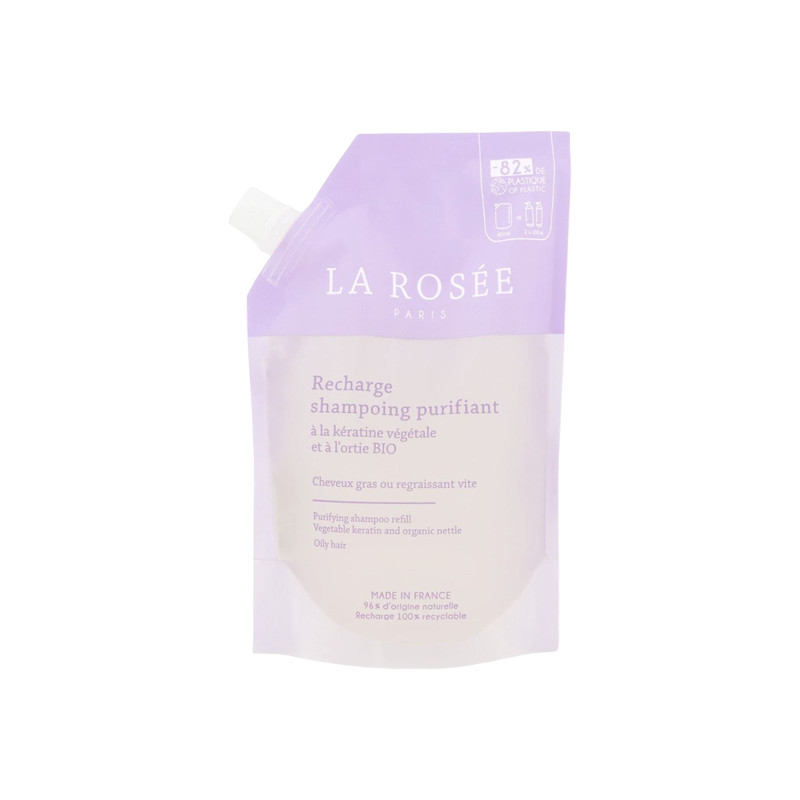 La Rosée Recharge shampoing purifiant bio 400ml