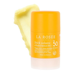 La Rosée Stick Solaire à l'huile d'abricot bio SPF50 - 18gr