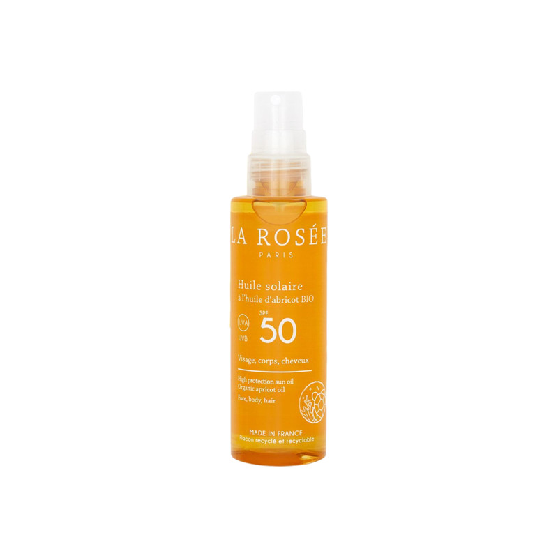 La Rosée Huile solaire abricot Bio SPF50 - 150ml