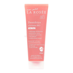 La Rosée Mon petit dentifrice à la fraise bio 50ml