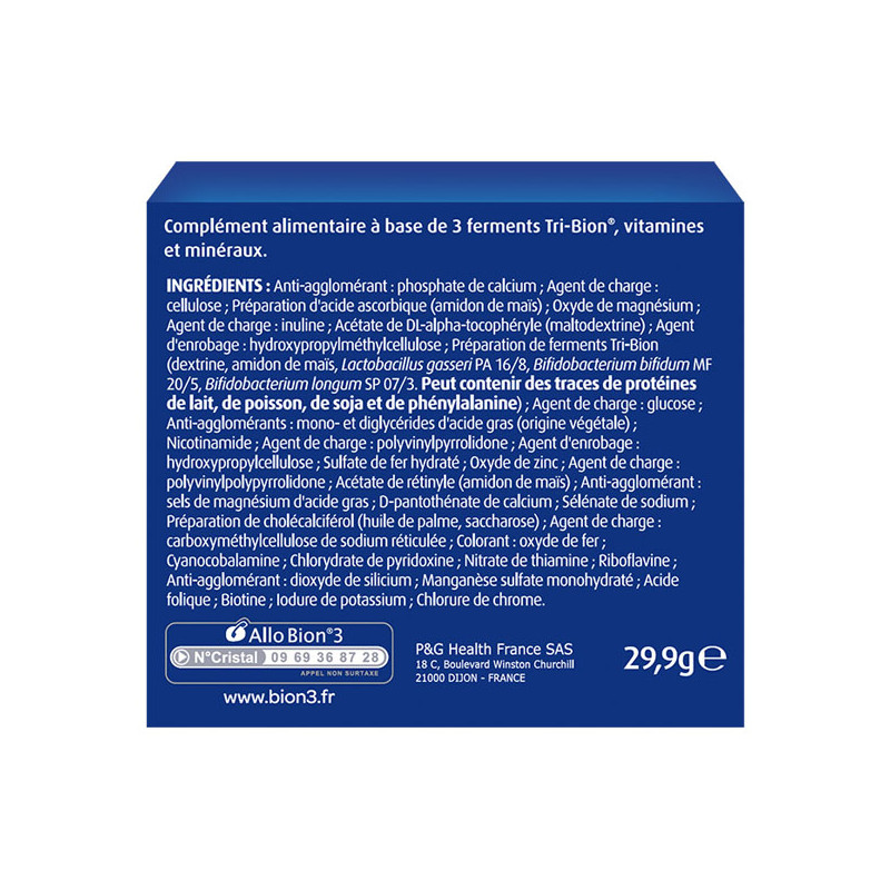 Bion 3 Défense Adultes 60...