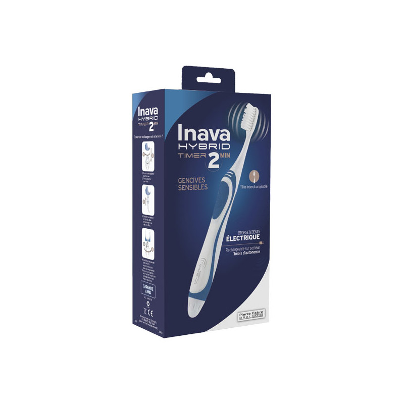 Inava Hybrid Timer Brosse à dents électrique