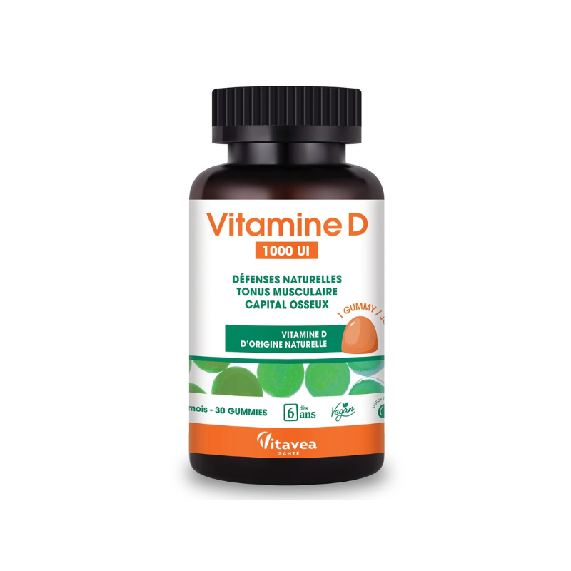 Vitavea Santé Vitamine D 1000UI 30 gummies