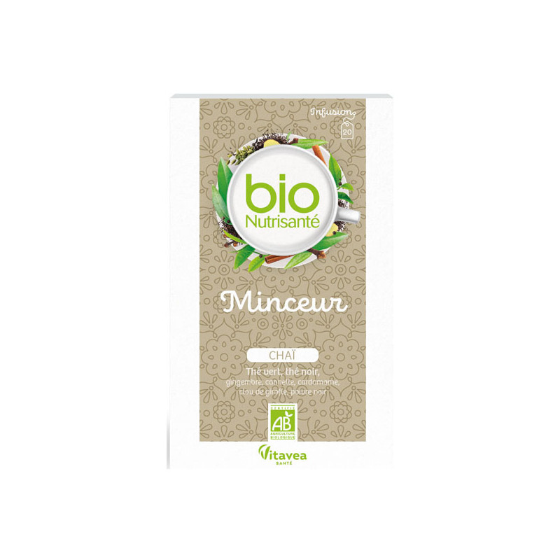 BioNutrisanté Minceur Infusion chaï Bio 20 sachets