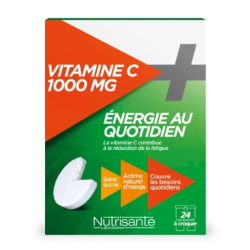 Vitavea Santé Vitamine C Énergie au quotidien 1000 mg 24 comprimés à croquer