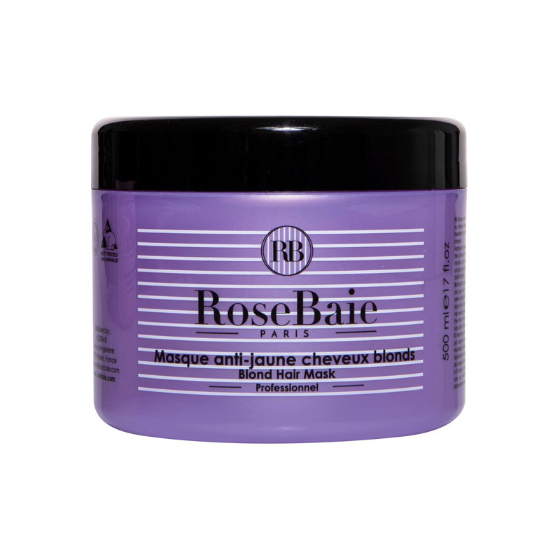 RoseBaie Masque anti-jaune x spécial blonde 500ml