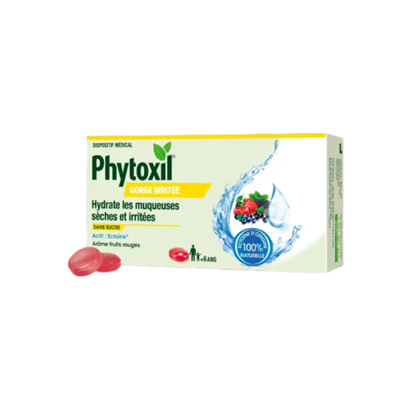 Sanofi Phytoxil Gorge irritée fruits rouges 16 pastilles