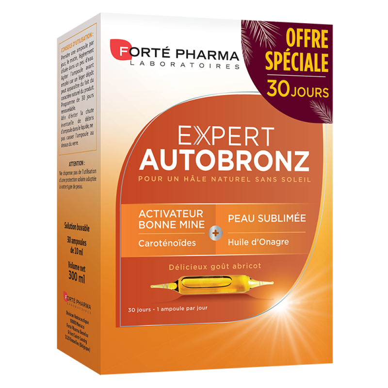 Forté pharma Expert AutoBronz 30 ampoules