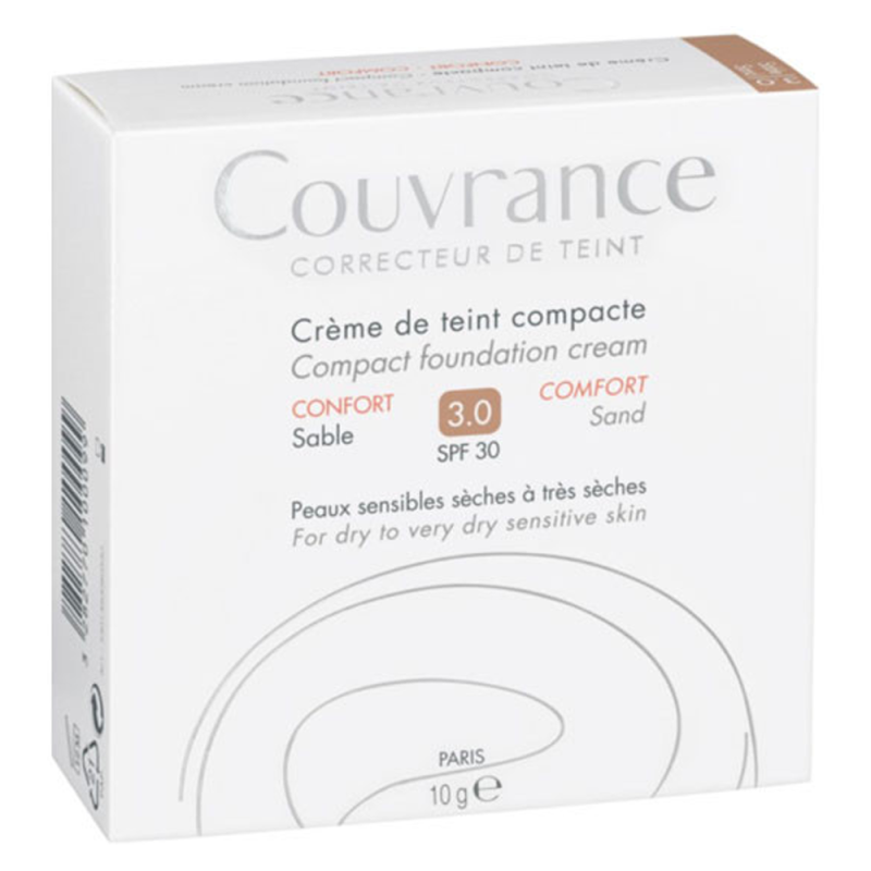 Avène Couvrance Crème de teint compacte confort sable 3.0 SPF30 - 10gr