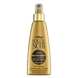 Soleil Noir Spray huile sèche vitaminée ultra bronzante sans filtre 150ml