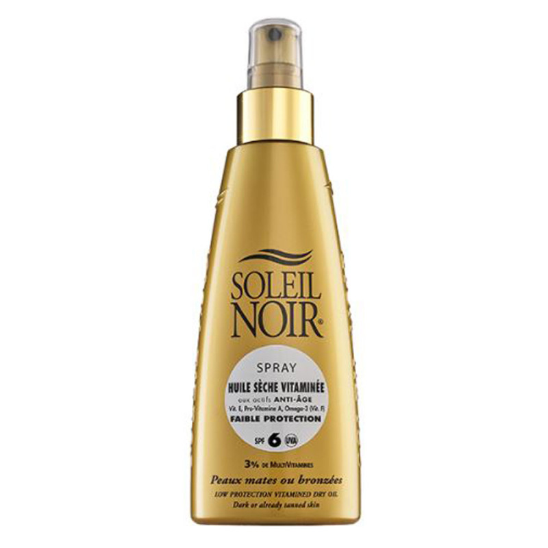 Soleil Noir Spray huile sèche vitaminée SPF6 - 150ml