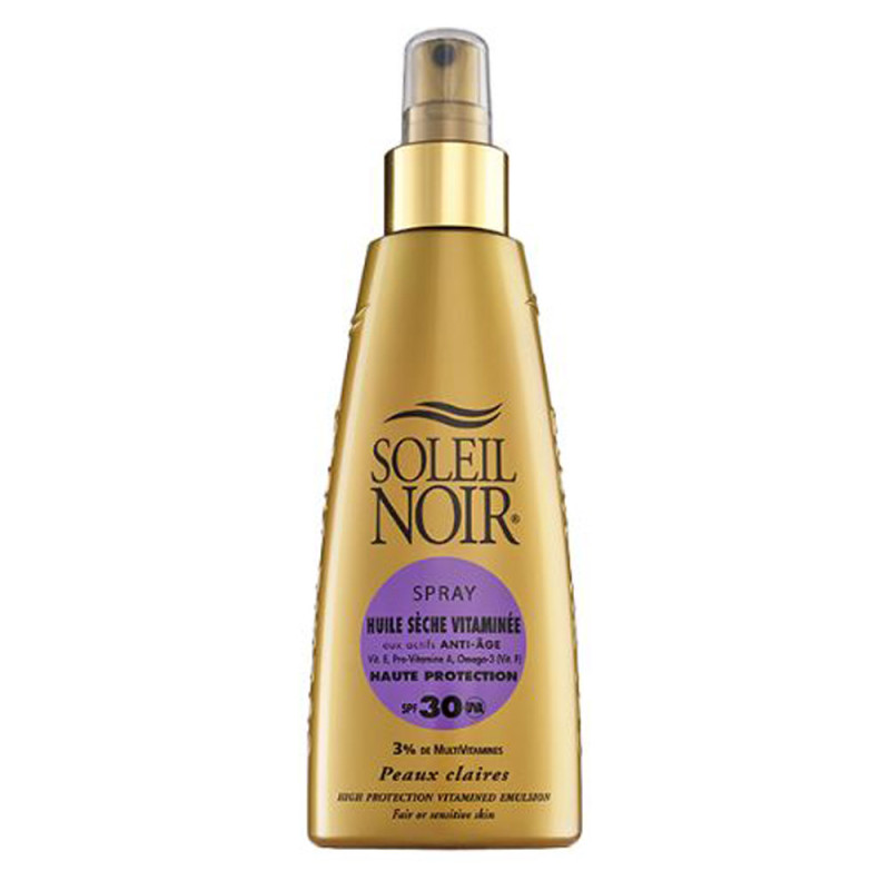 Soleil Noir Spray huile sèche vitaminée SPF30 - 150ml