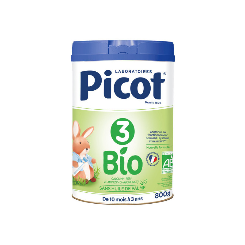 Picot Bio Lait 3ème âge 800gr