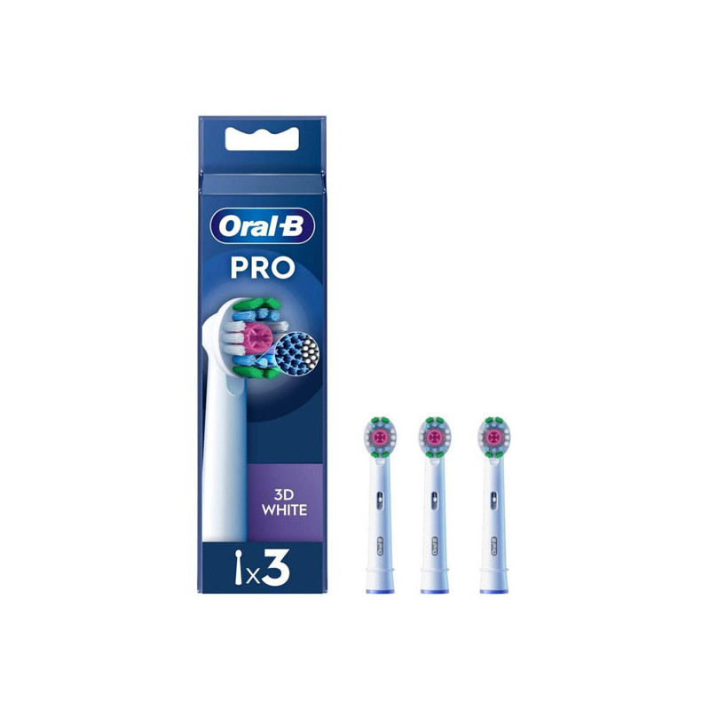 Oral-B Brossettes 3D pack de 3 unités