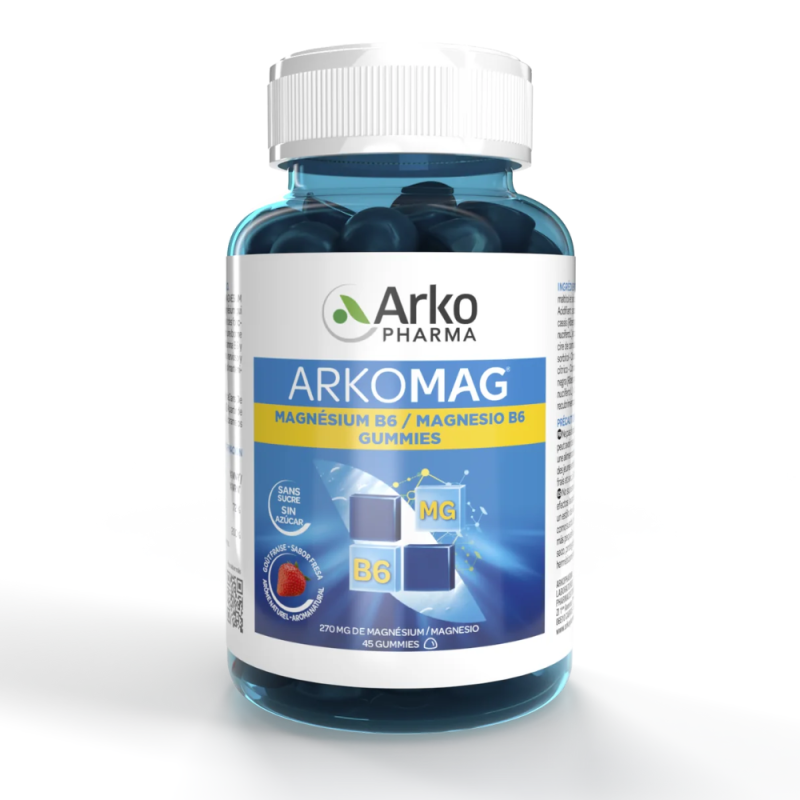 Arkopharma Arkomag Magnésium B6 45 gummies